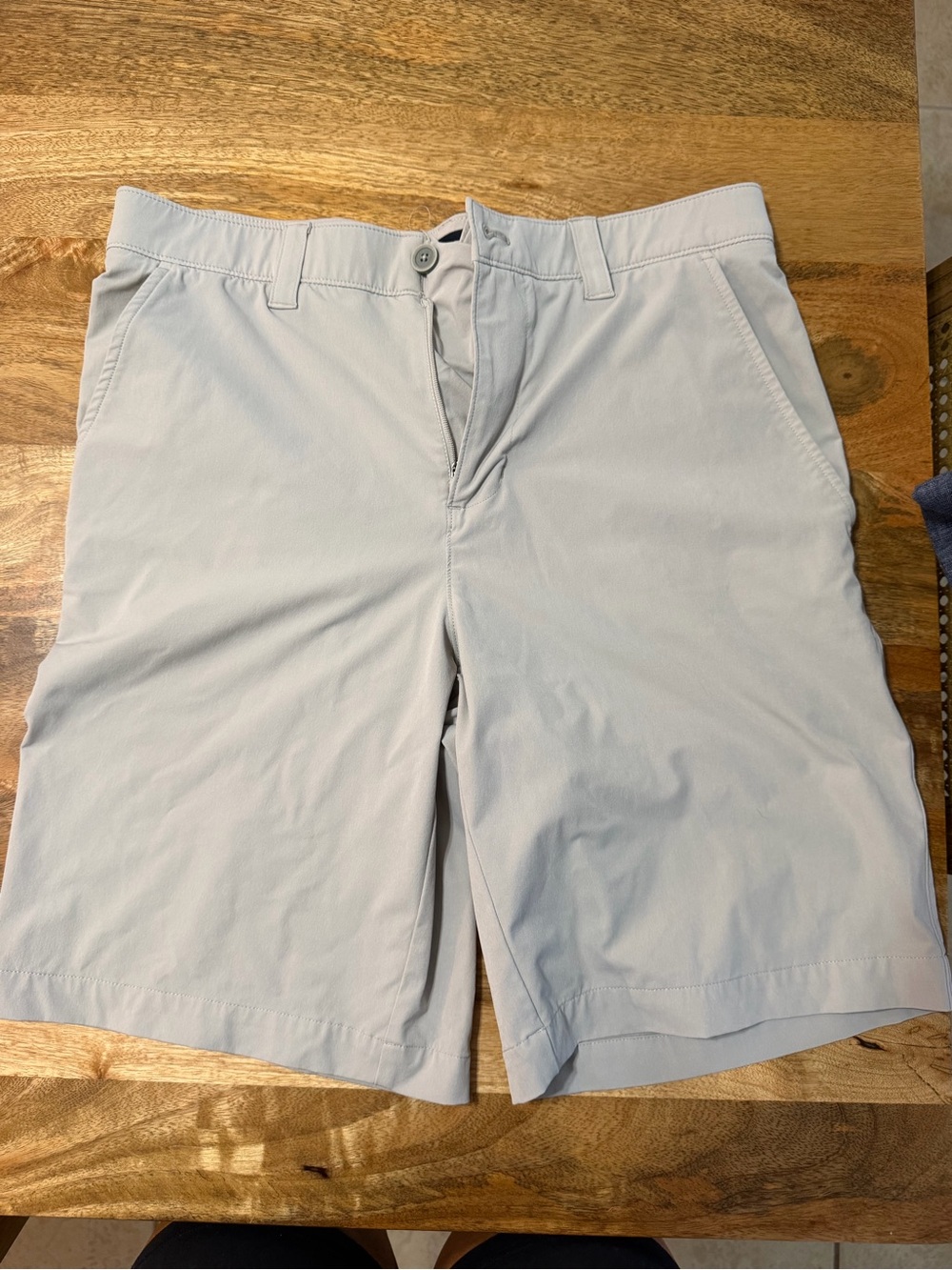 Southern Tide Men's Light Gray Flat Front Shorts